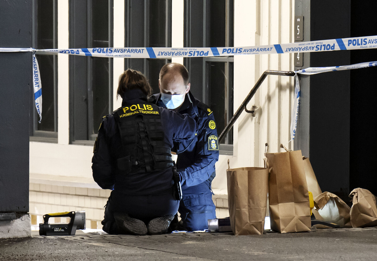 The police are seeking more individuals after fatal shooting in Lund
