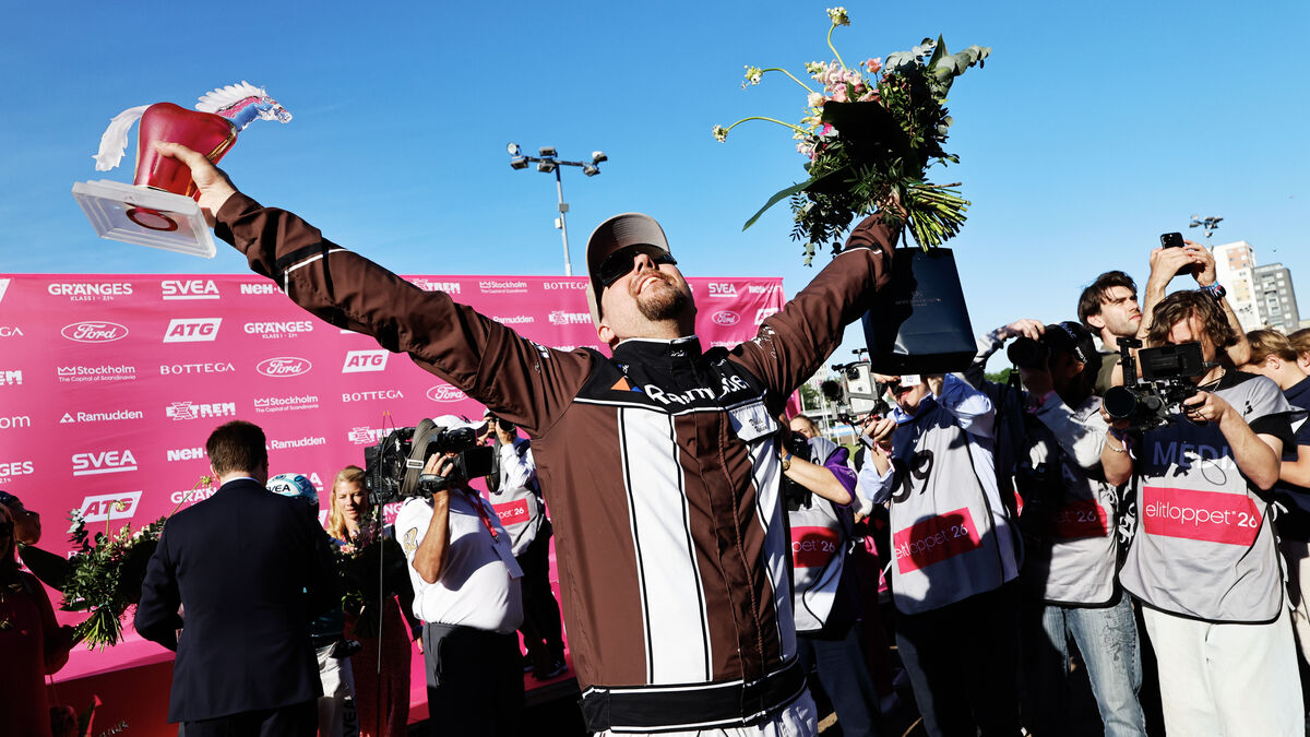 Örjan Kihlström and Allegiant won Elitloppet 2026, set world record 1:07.1