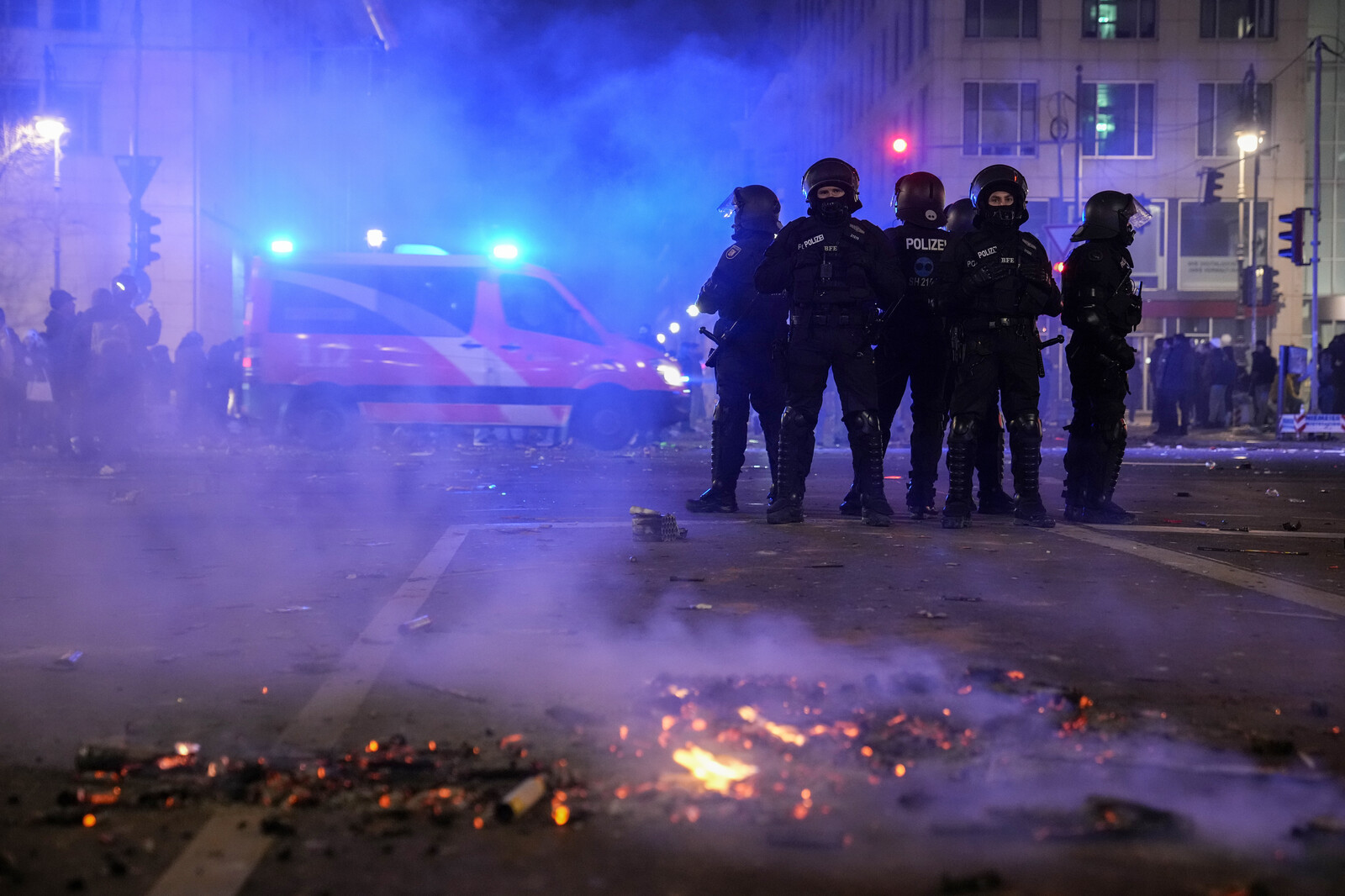 Violent New Year's celebrations in Germany condemned