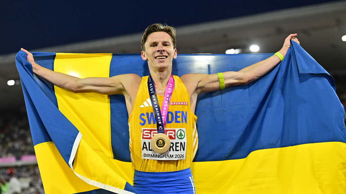 Andreas Almgren wins European Championship 10,000m gold in Birmingham after dominant run