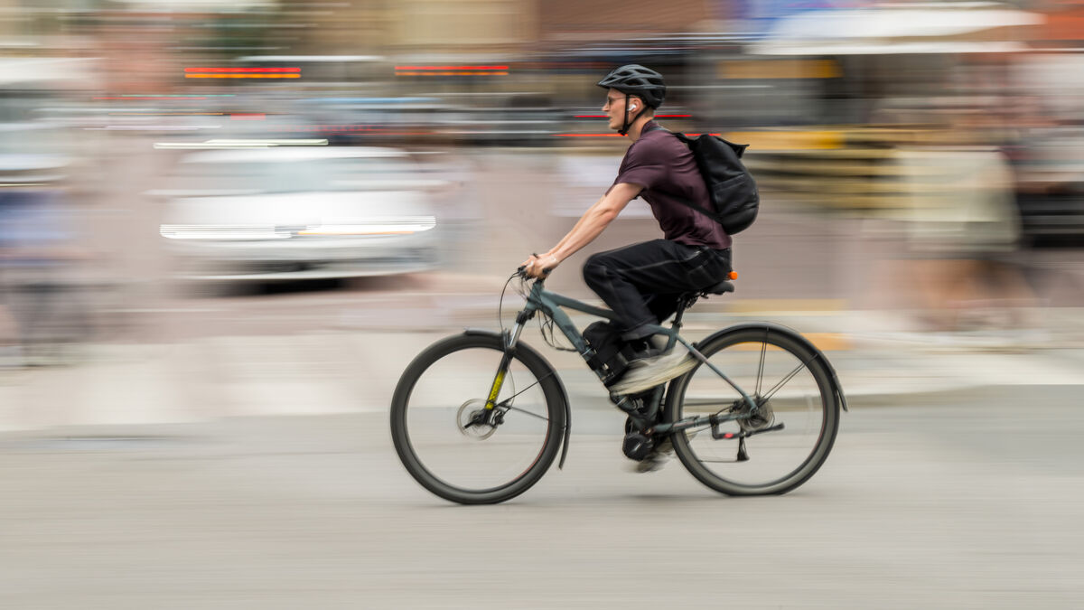 Walking and cycling to work
