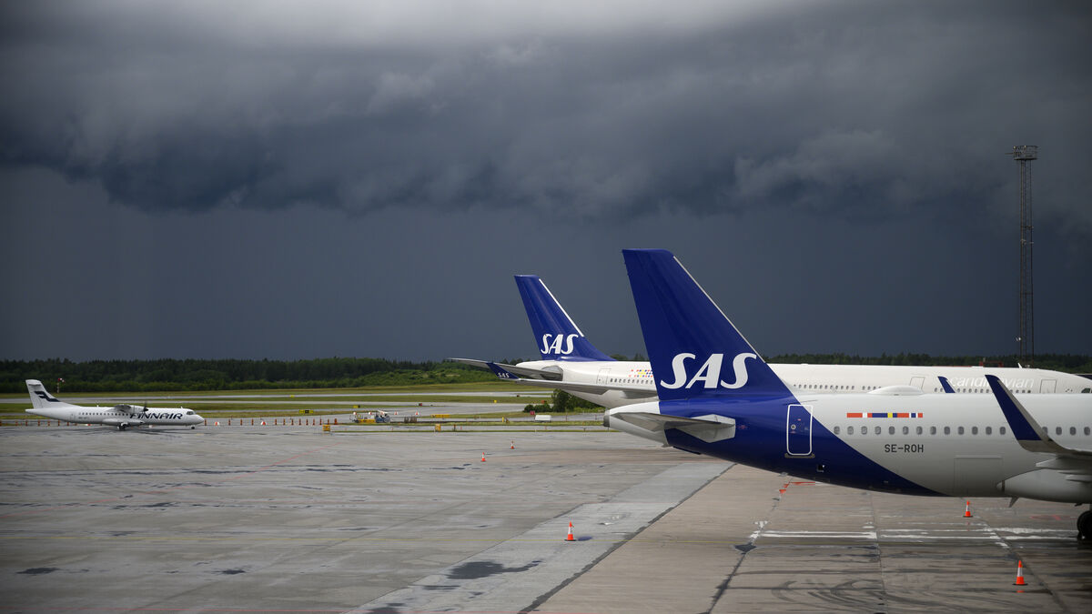 SAS plane from Arlanda forced