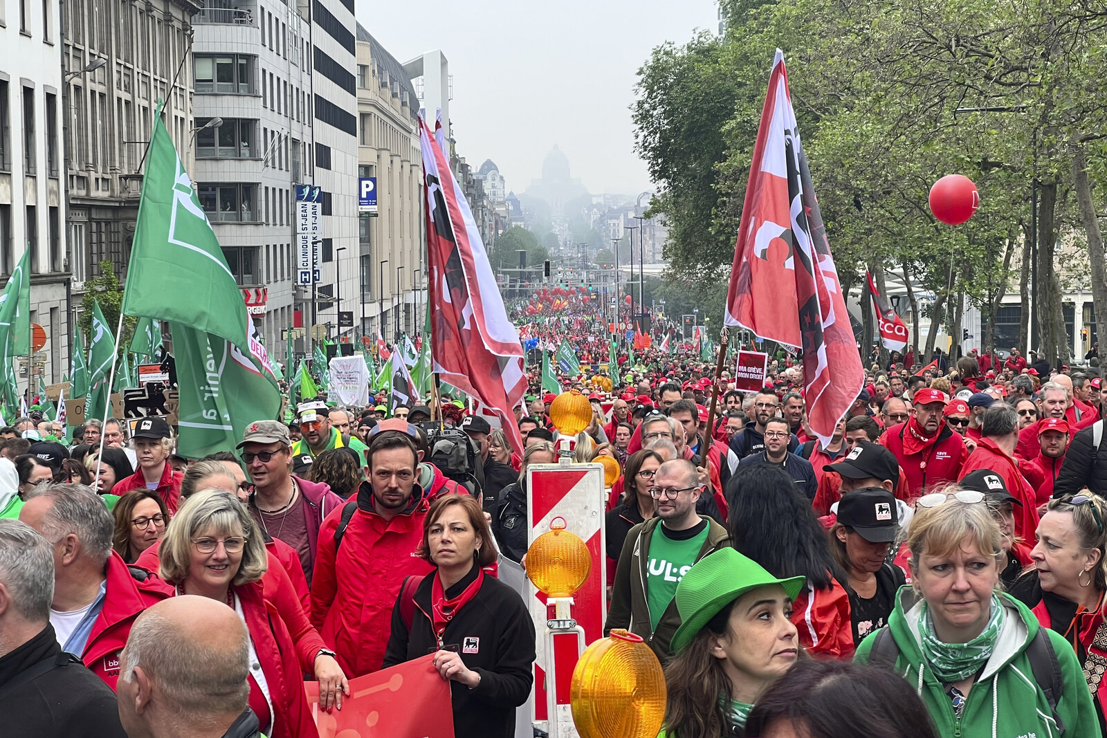 Strike stops flights in Belgium