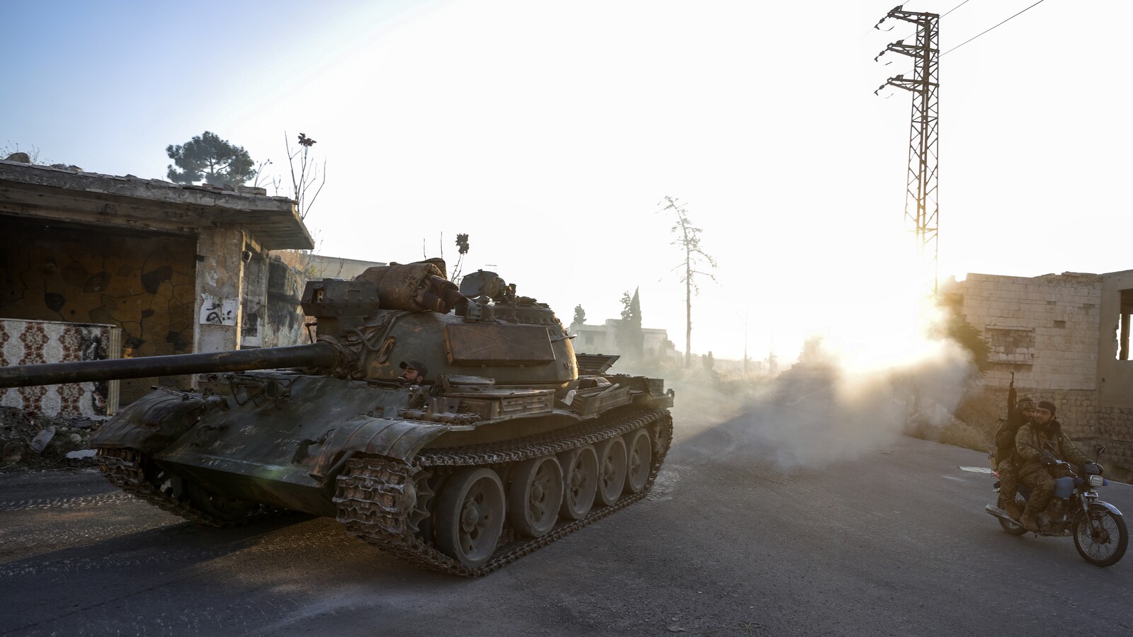 Jihadist rebels have taken over the city of Hama