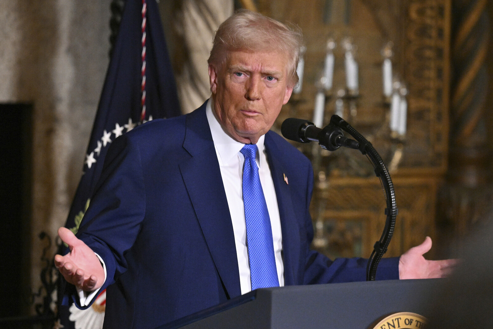 Trump blames Ukraine for the