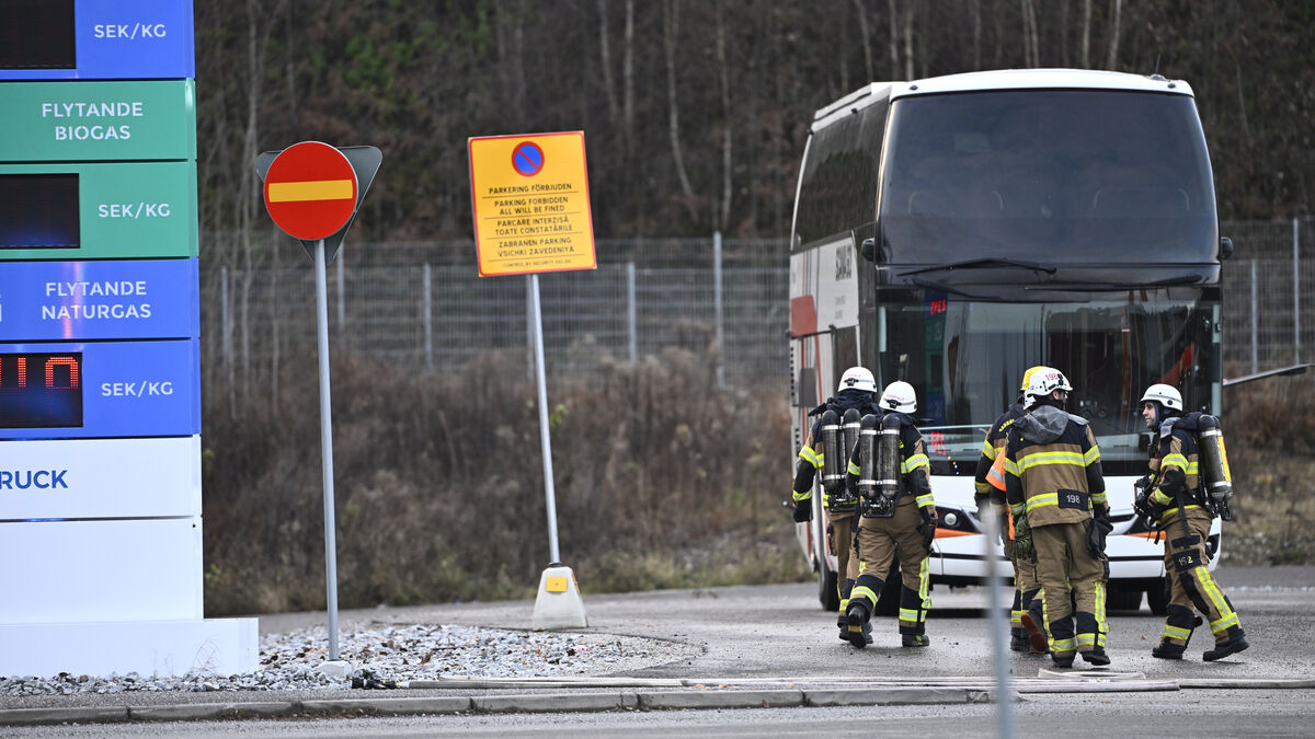 Error when bus refueled – risk of explosion at gas station
