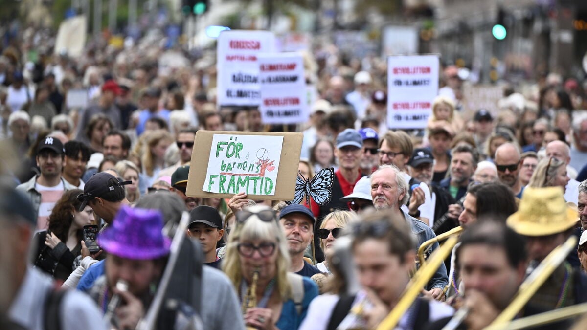 50,000 Join Climate March in Stockholm in Record Show of Support