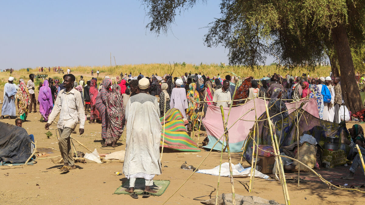 War-torn Sudan is flooded with