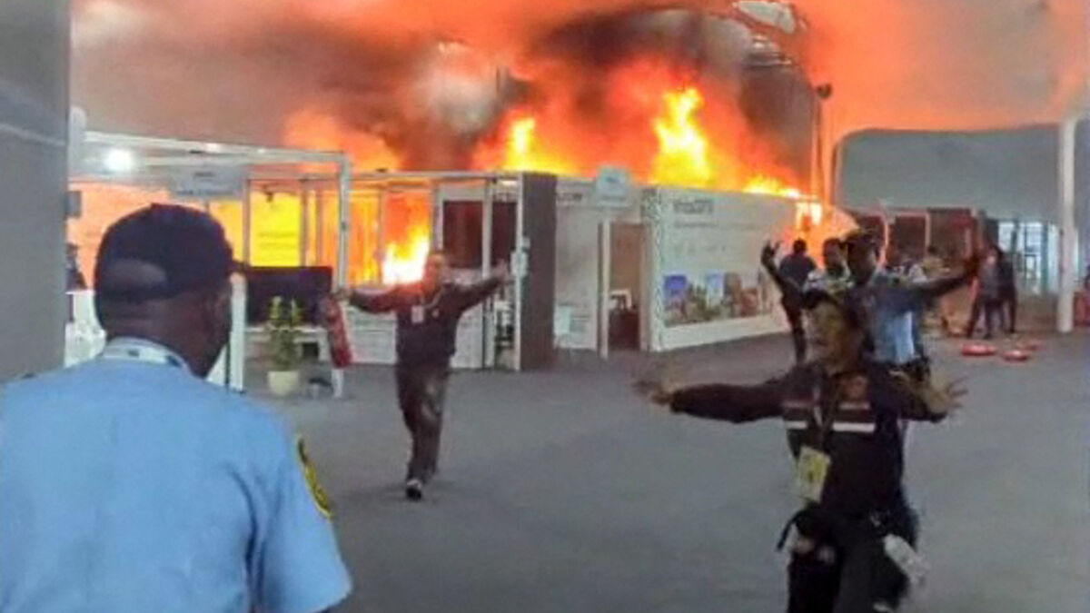 Climate summit canceled due to fire