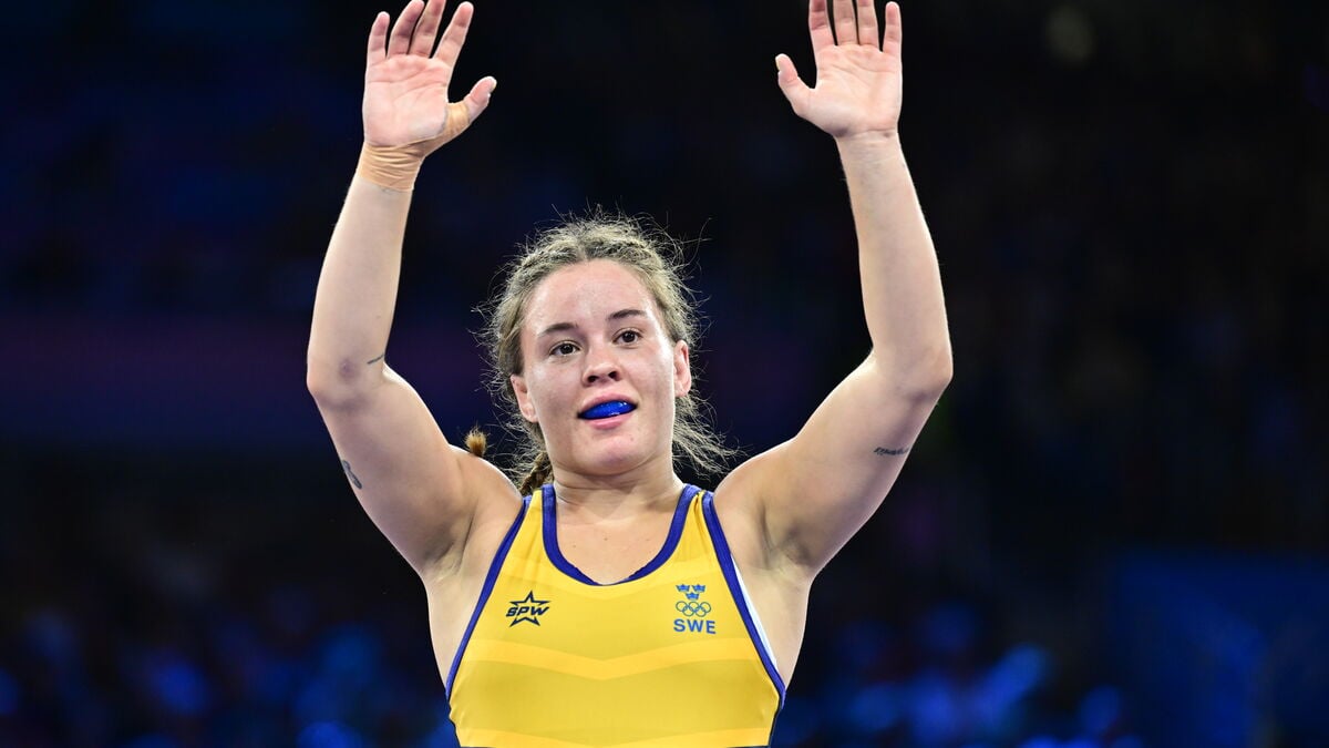 Jonna Malmgren Sandahl wins wrestling
