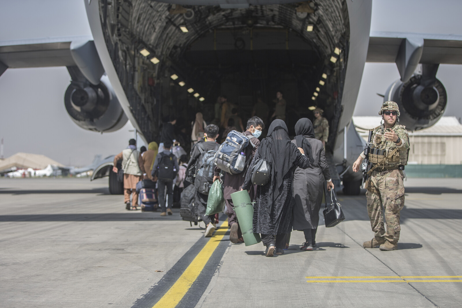 Afghans Relocated to UK After