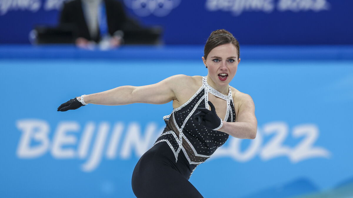 Swedish figure skater Josefin Taljegård