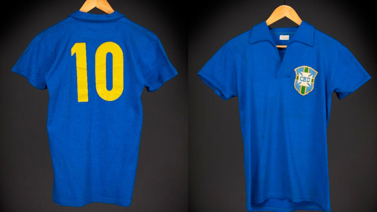 Pelé's Råsunda jersey to be