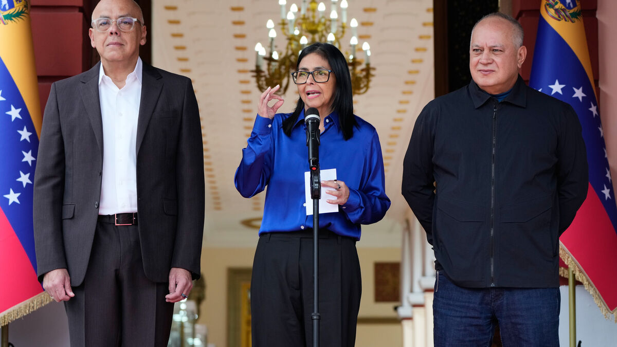 Delcy Rodríguez, Maduro's replacement, announces