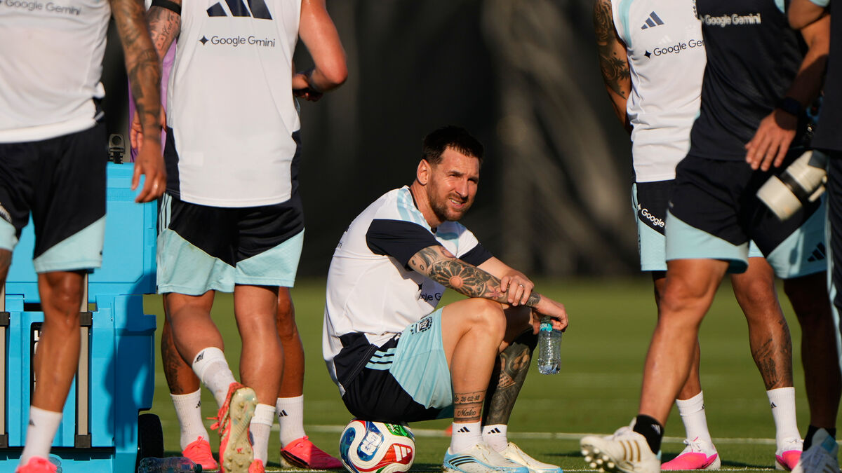 No Messi as Argentina won