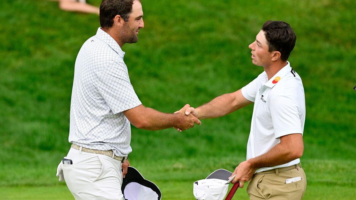 Viktor Hovland wins Travelers Championship