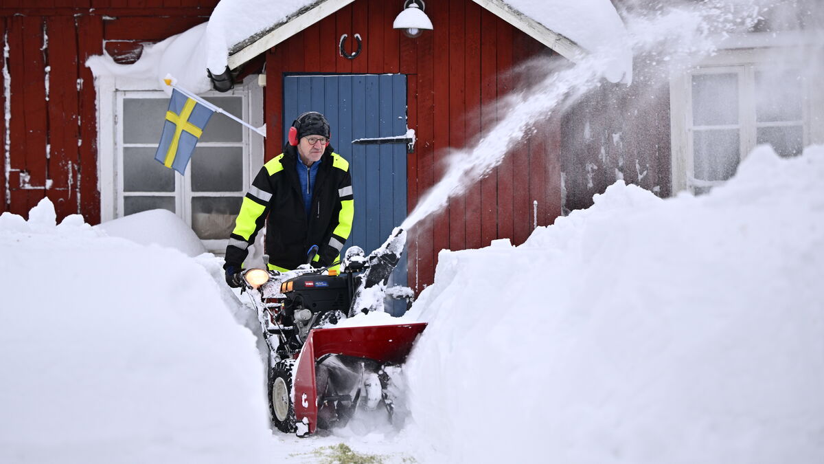 Börje lived without power for