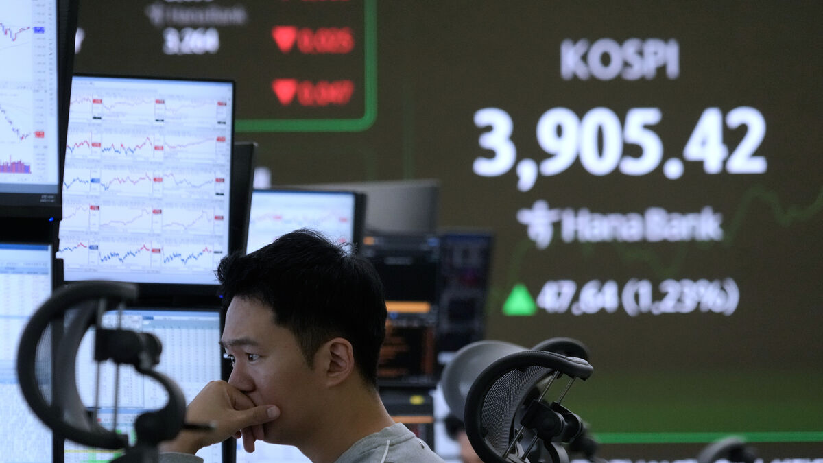 Cheerful on the Asian stock