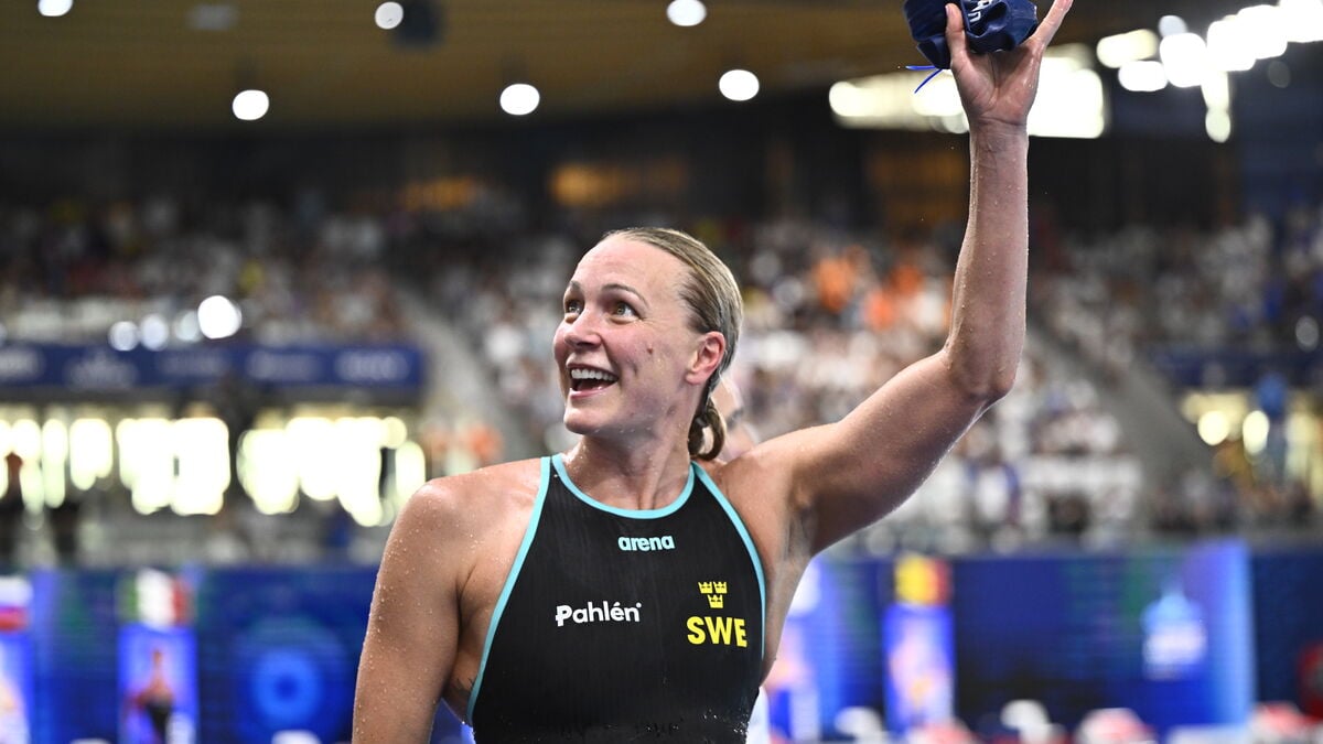Sarah Sjöström posts fastest 50m freestyle time since comeback in European Championships semifinal