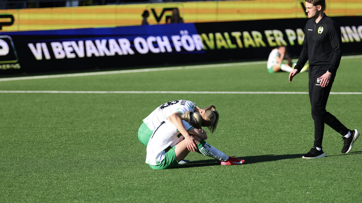 Disappointment in Hammarby after 0-2 start in European Cup final against Häcken