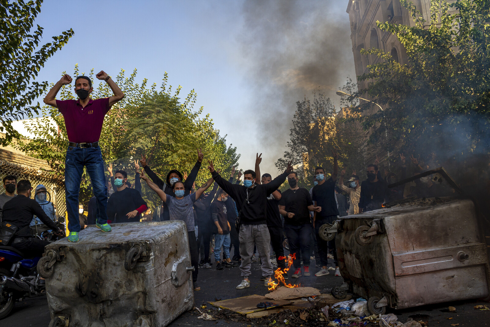 Six Sentenced to Death in Connection with Iran Protests