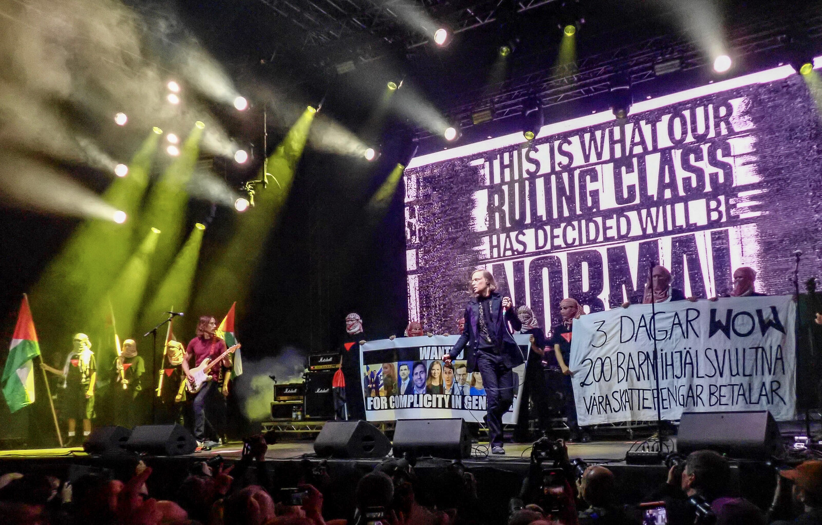 Way Out West Bands Protest Gaza War During Performances