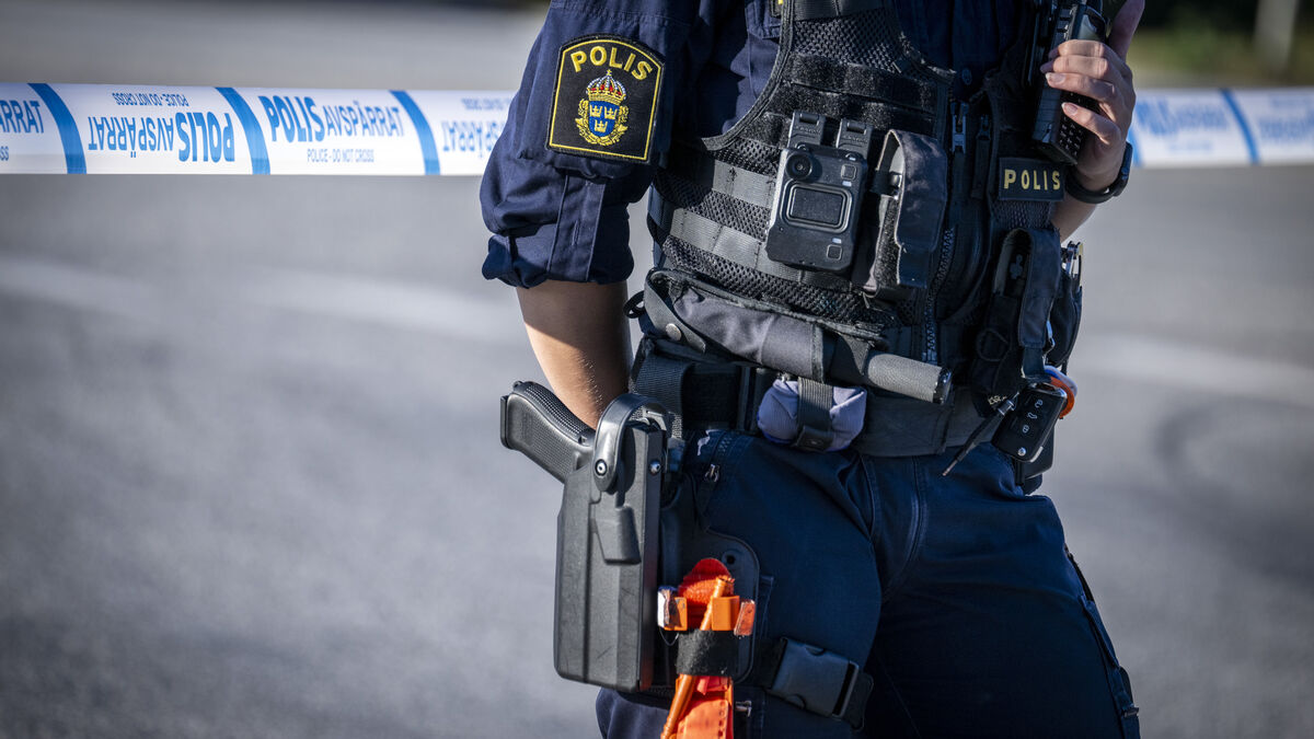 Three injured after accidental weapon discharge at police station in Gävleborg