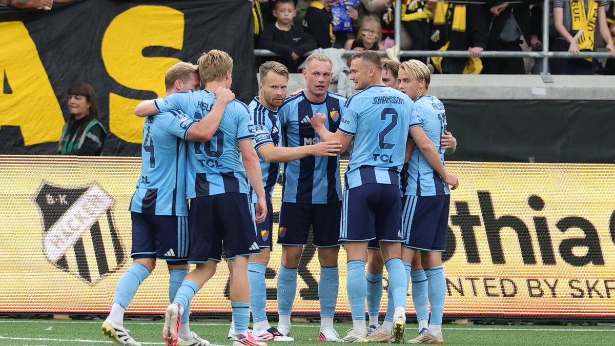 Djurgården end Häcken's unbeaten run with 4-2 win, Kristian Lien scores twice