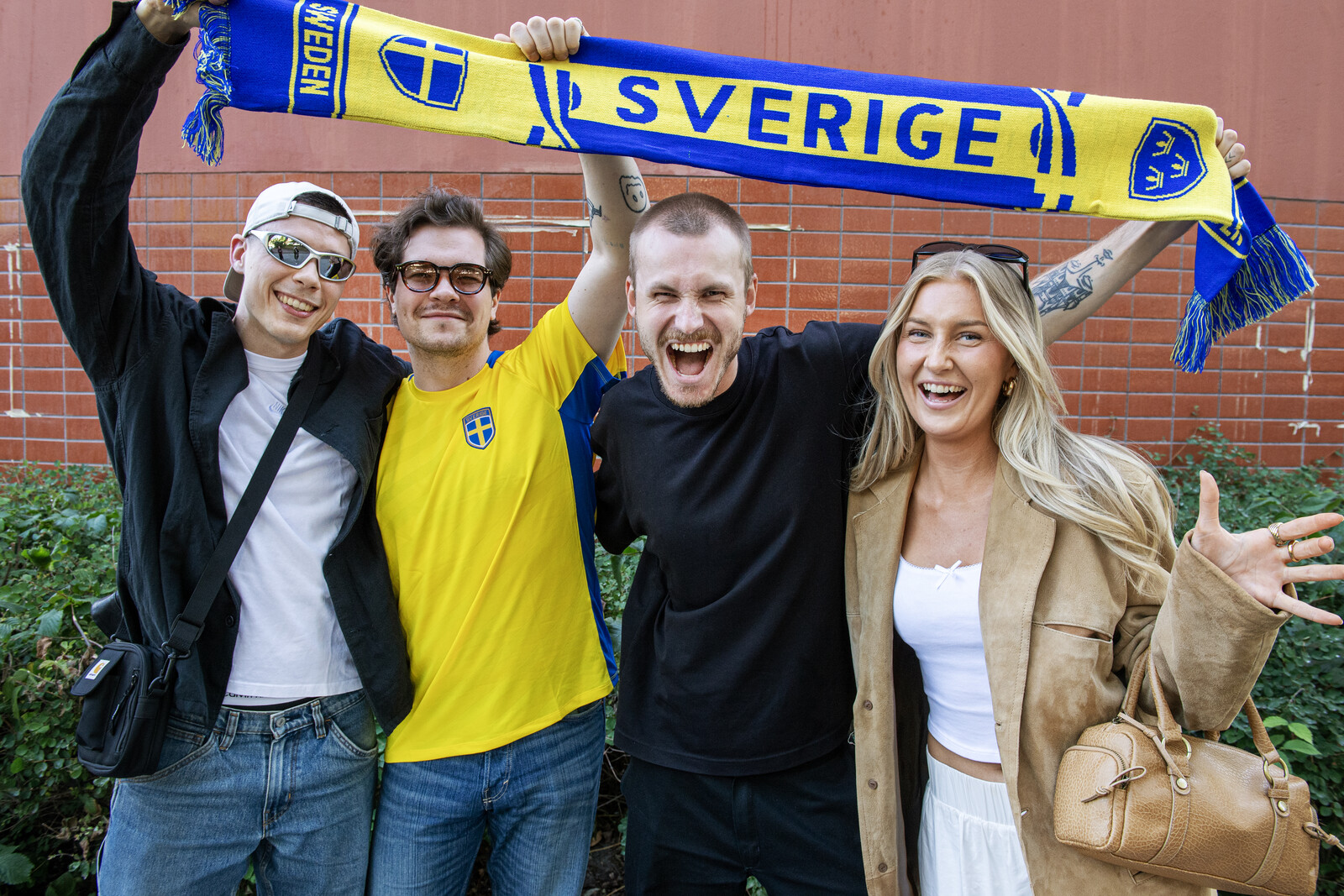 Swedish Fans Anticipate Victory Against