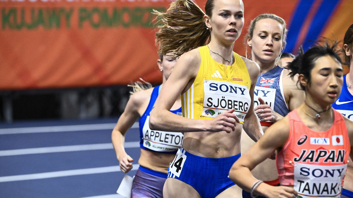 Sjöberg seventh in 3,000 meters