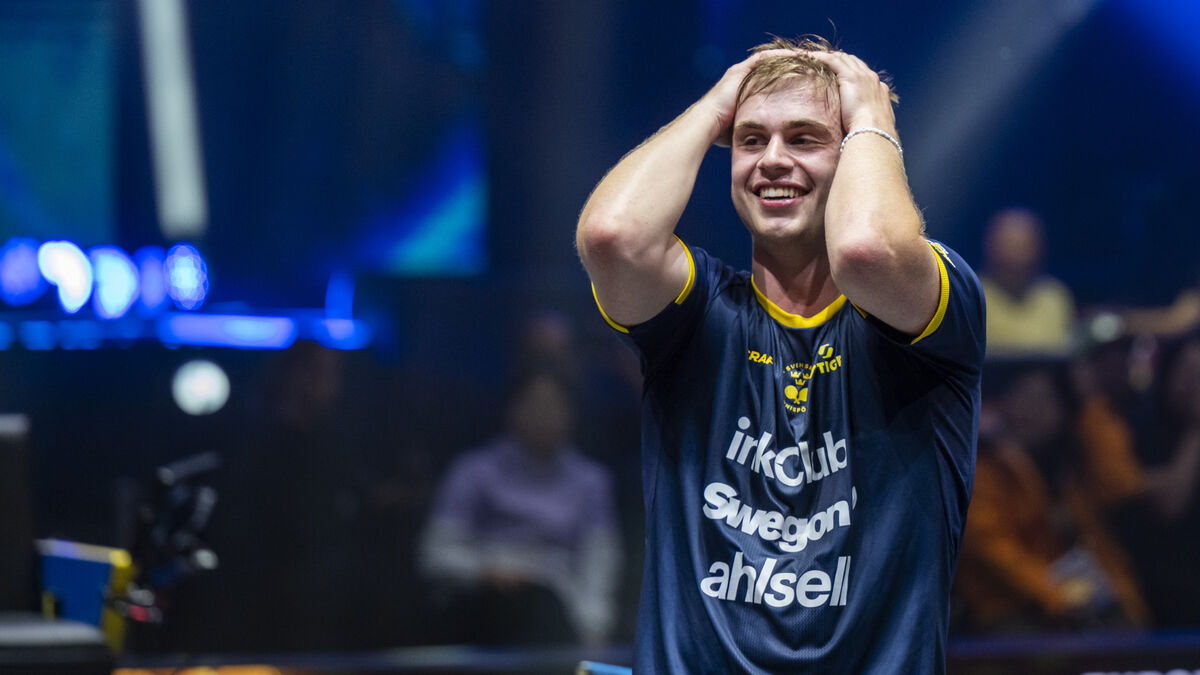 Truls Möregårdh new world number