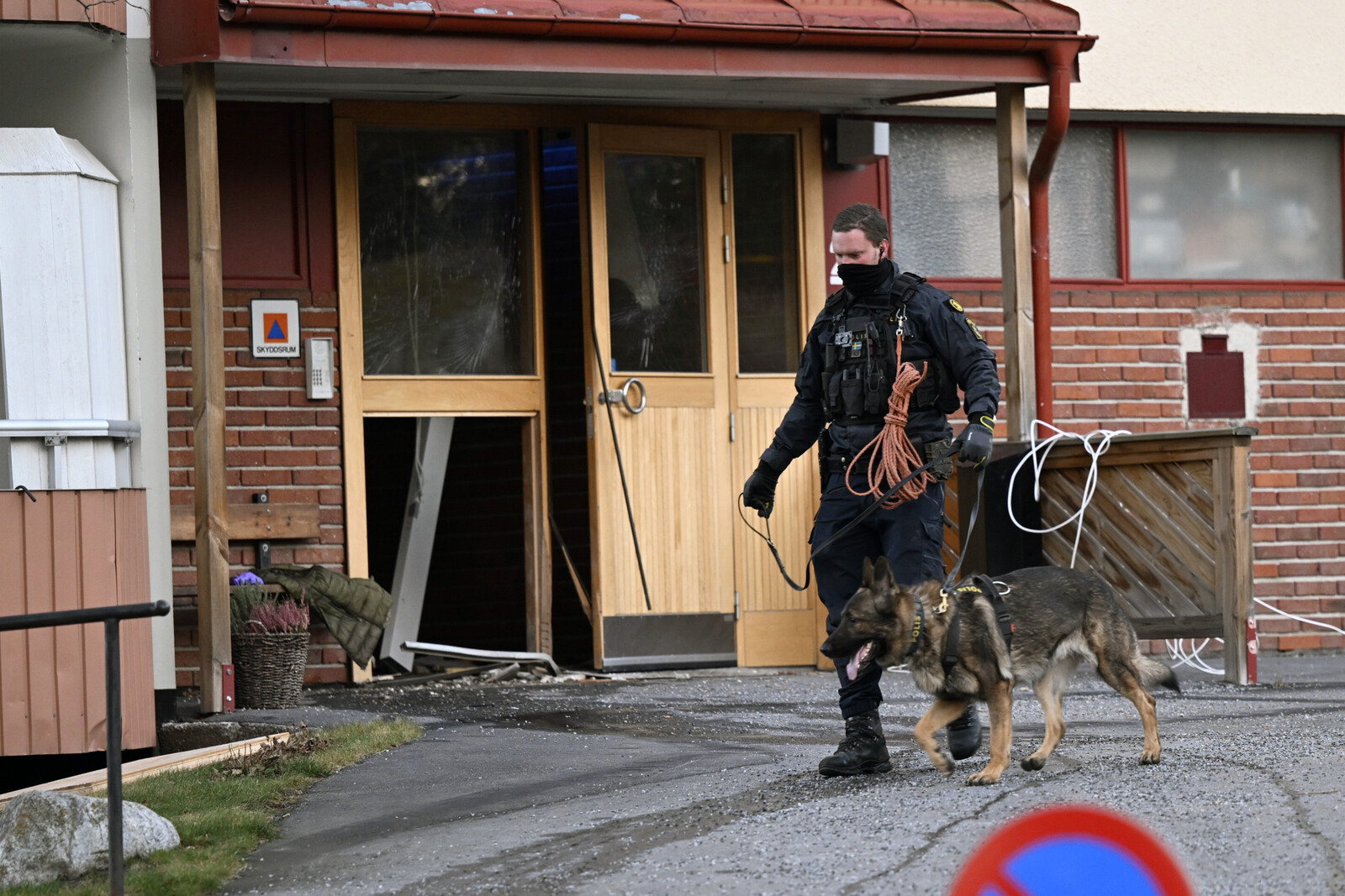 Woman seriously injured in explosion
