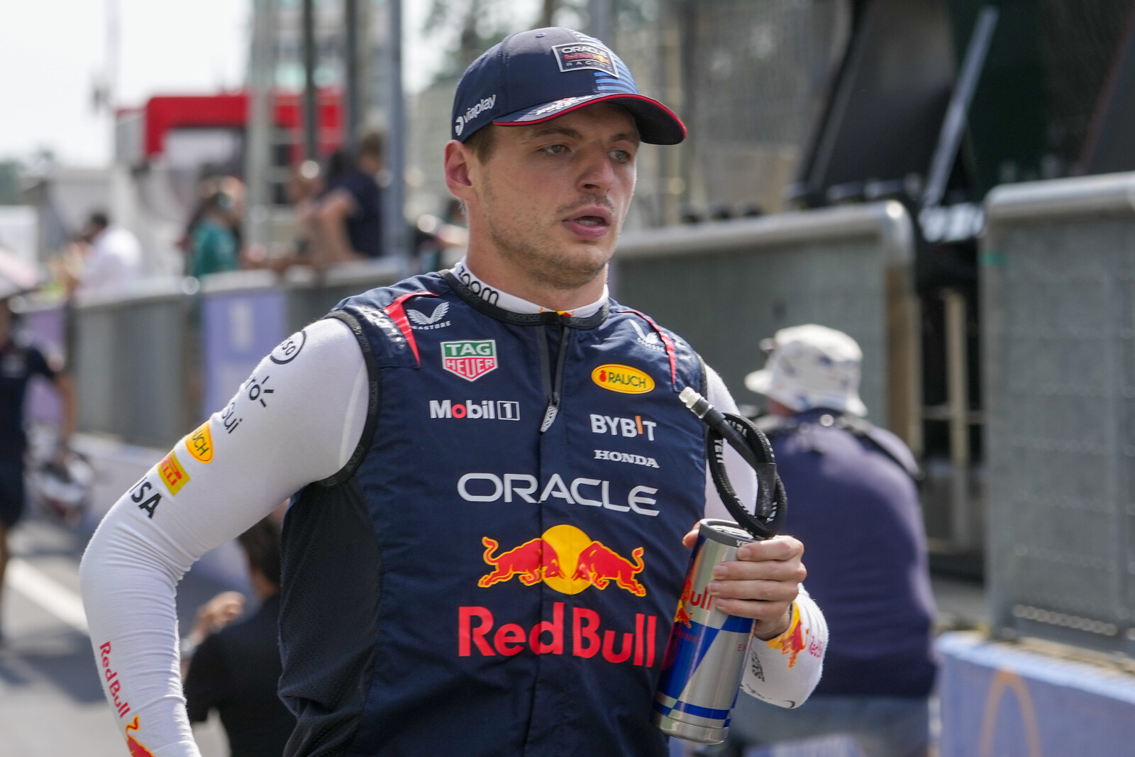 Verstappen penalized for profanity