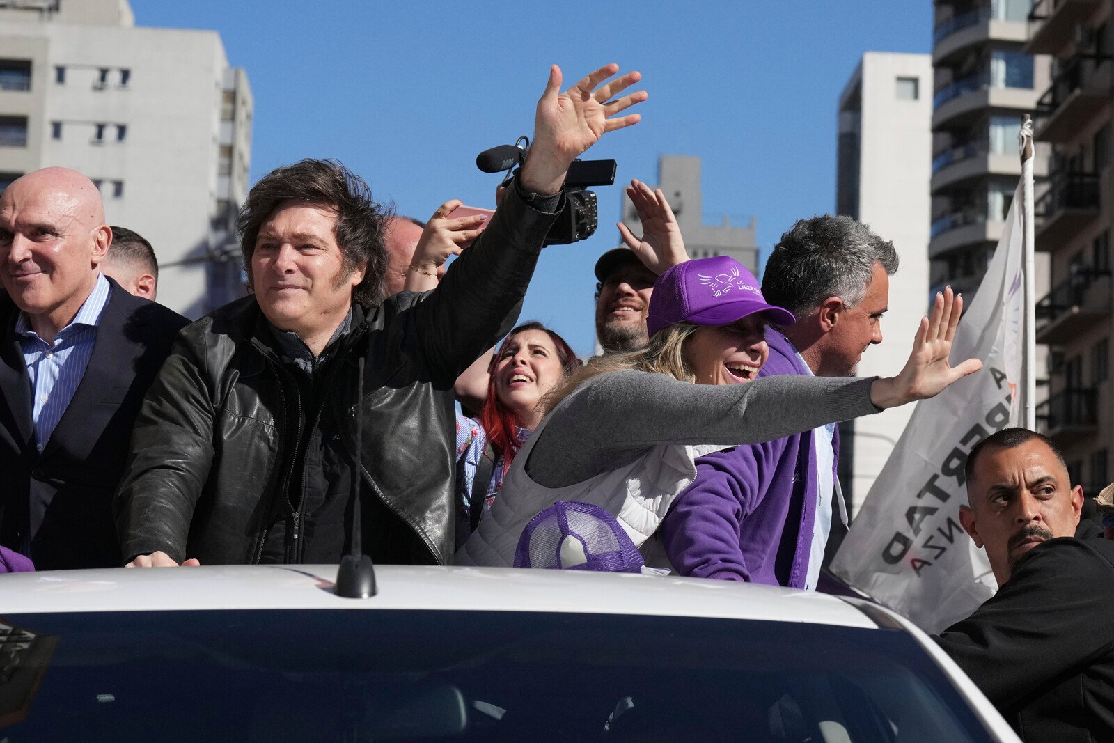 Argentina's President Javier Milei Flees