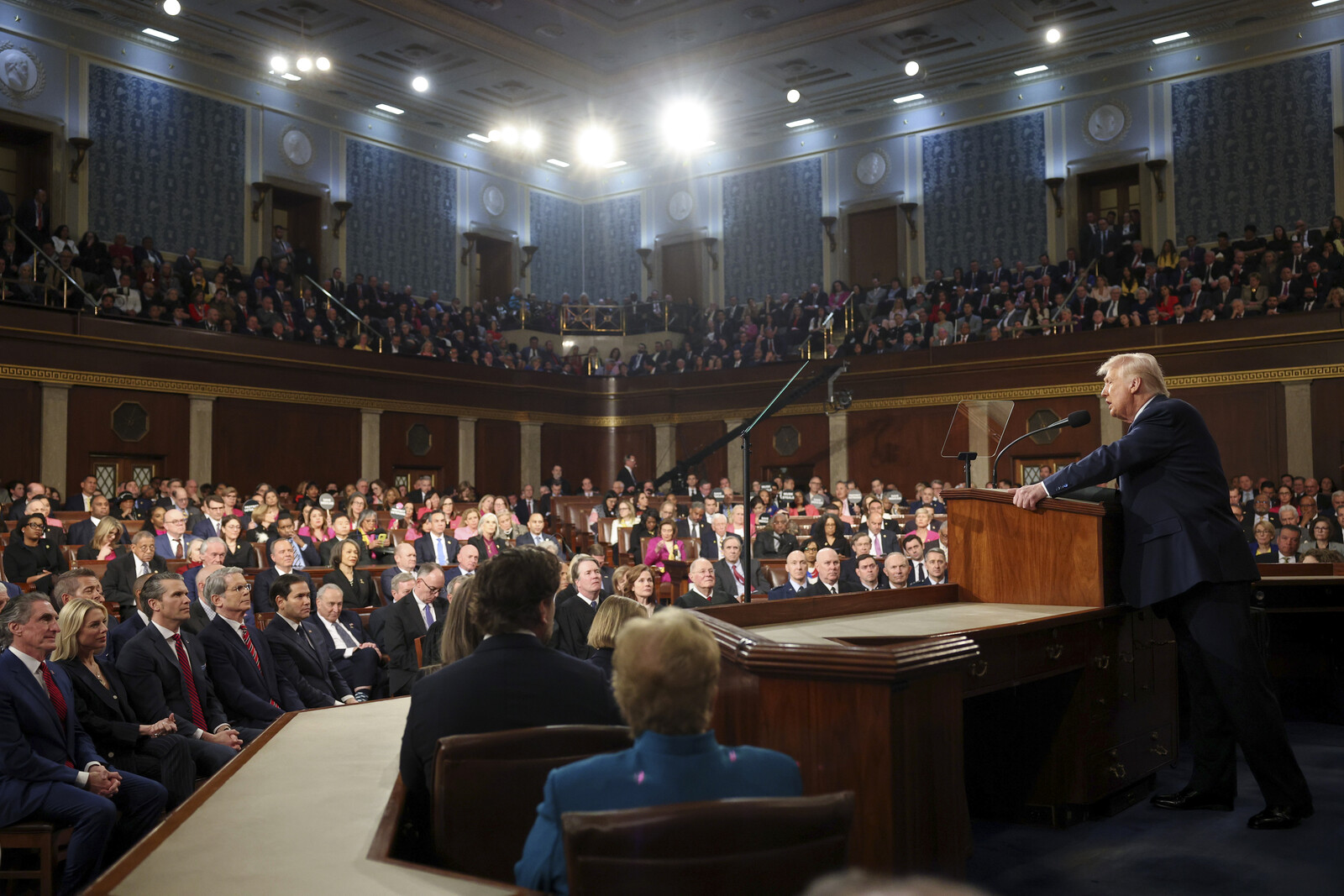 Trump's Congress Speech: Drama, Protests, and Reality Show Moments
