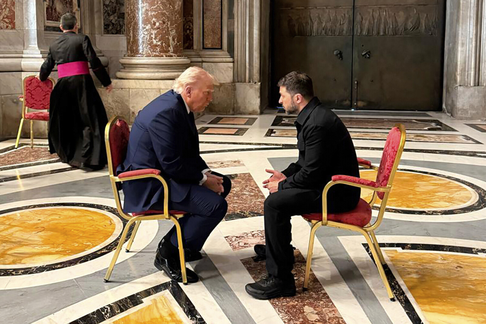 Trump and Zelensky Meet in