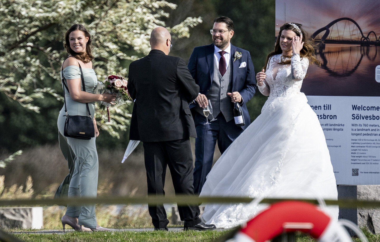 Åkesson on the wedding guest: