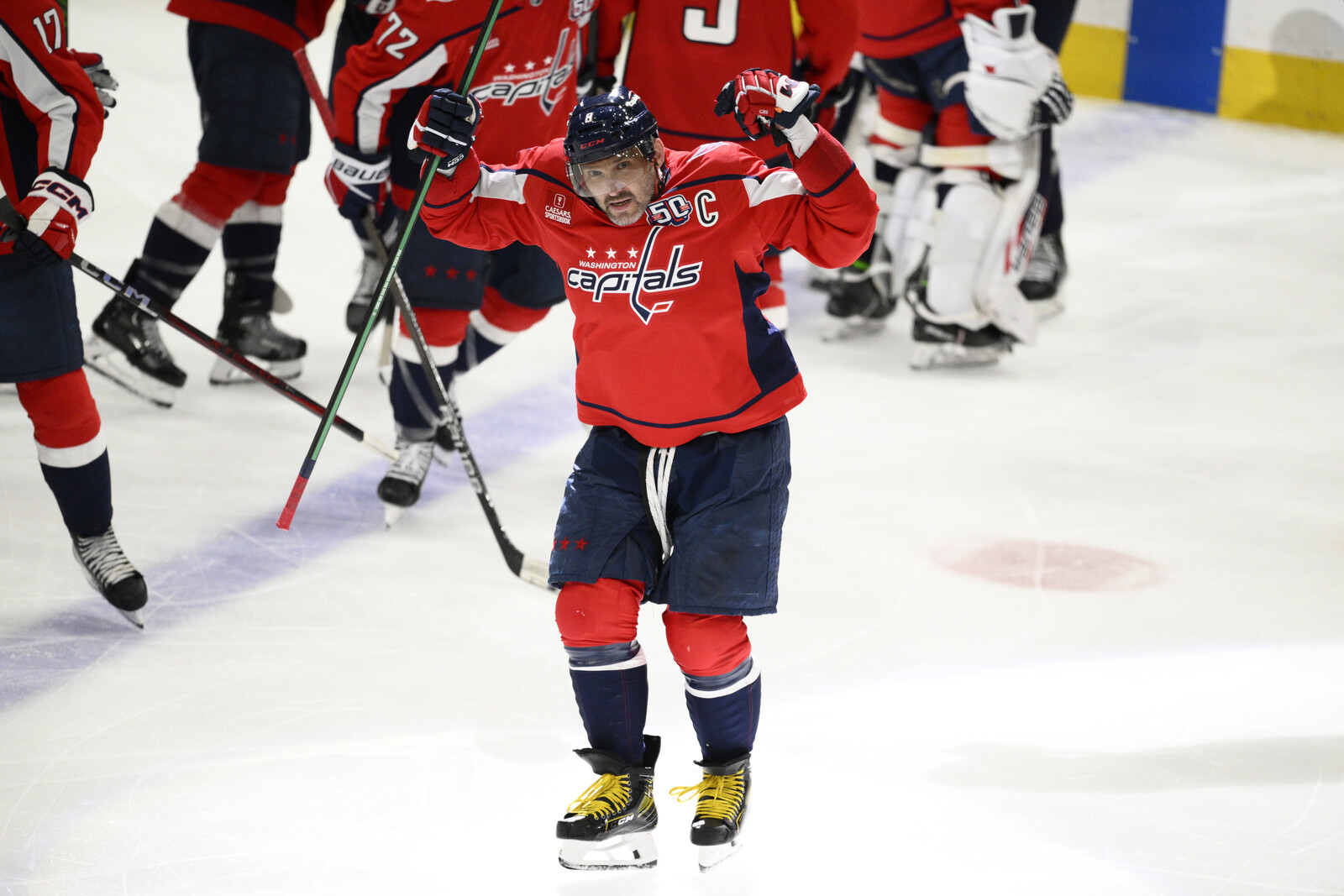 Ovetjkin Breaks Overtime Goal Drought in Washington's Playoff Win
