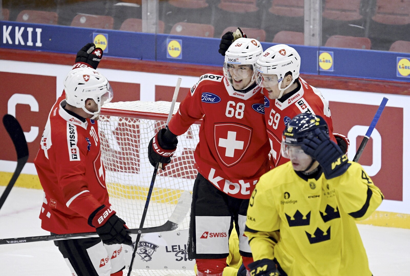 Penalty misses by Three Crowns – fell to Switzerland
