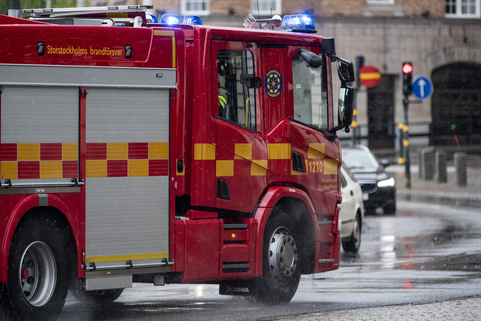 Factory fire in Hassela extinguished