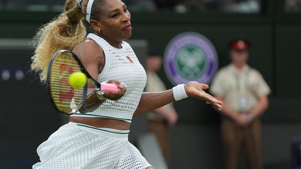 Serena Williams knocked out in first-round Wimbledon return by Maya Joint