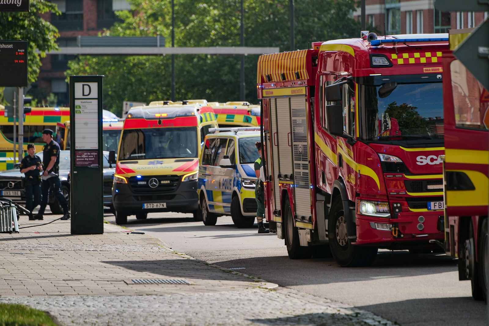 Car Hits Pedestrians in Malmö;