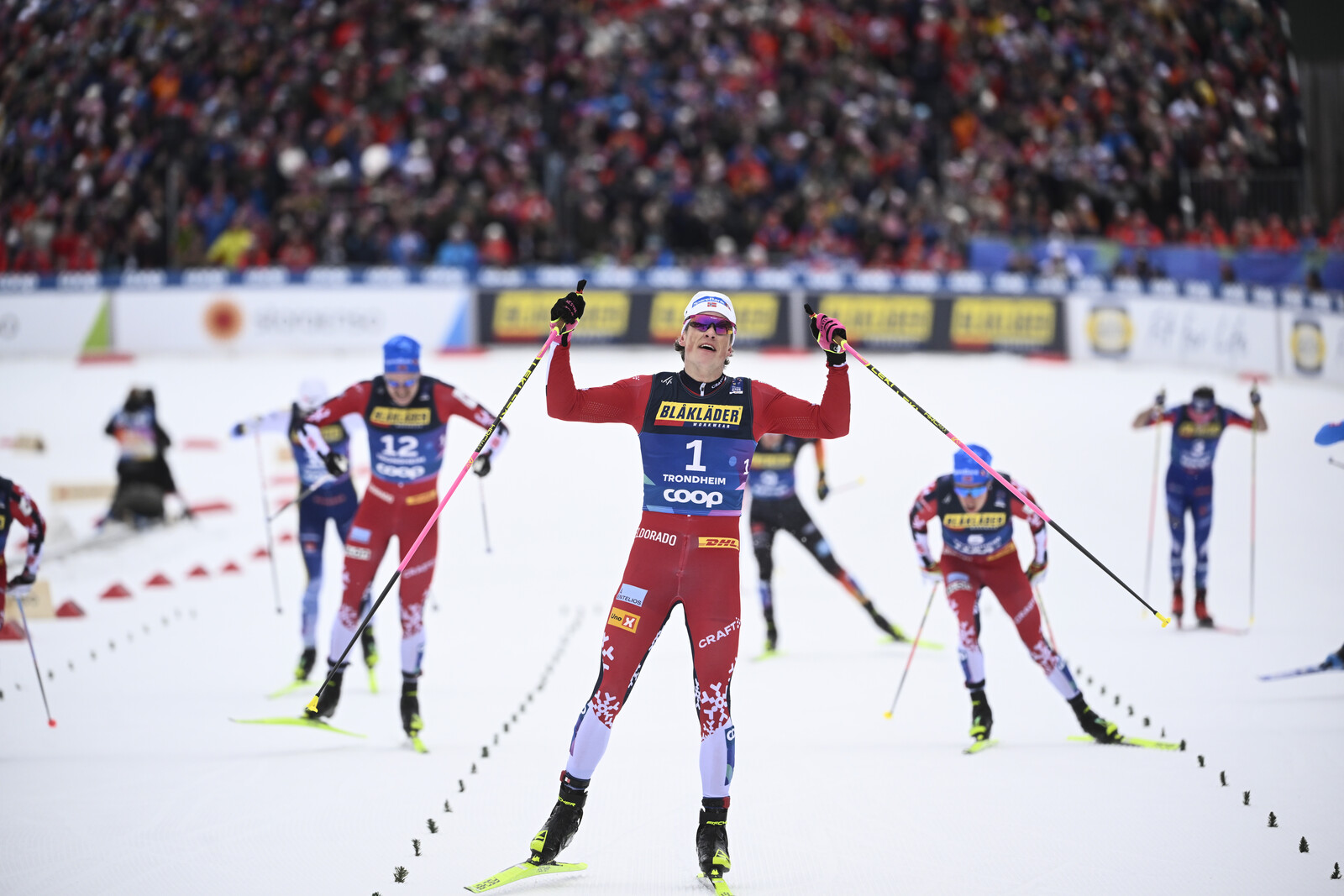 Long-awaited World Championship gold for Klæbo: "About time"
