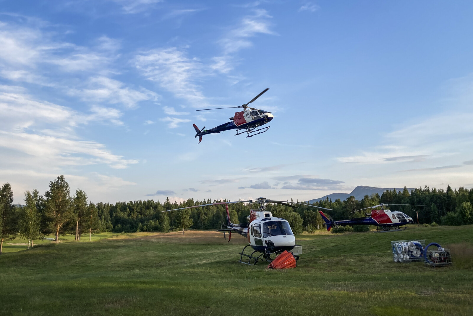 Jokkmokk Fire Continues Despite Rain Efforts