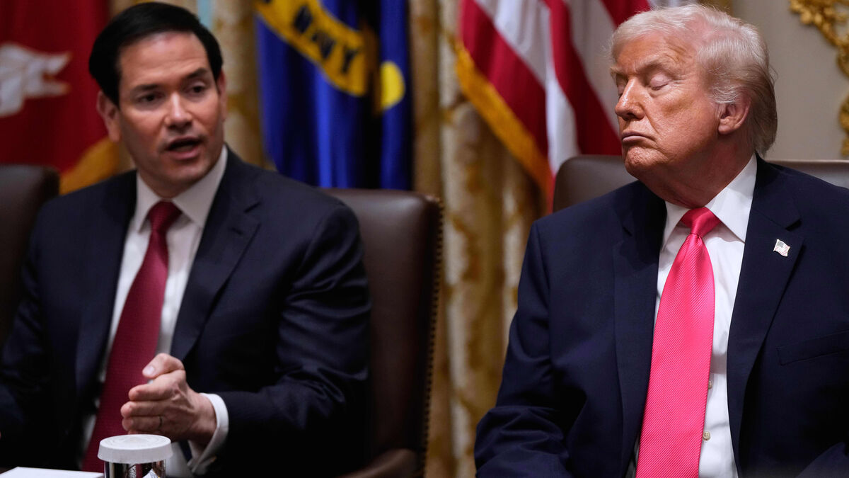 Donald Trump's heavy eyelids raise