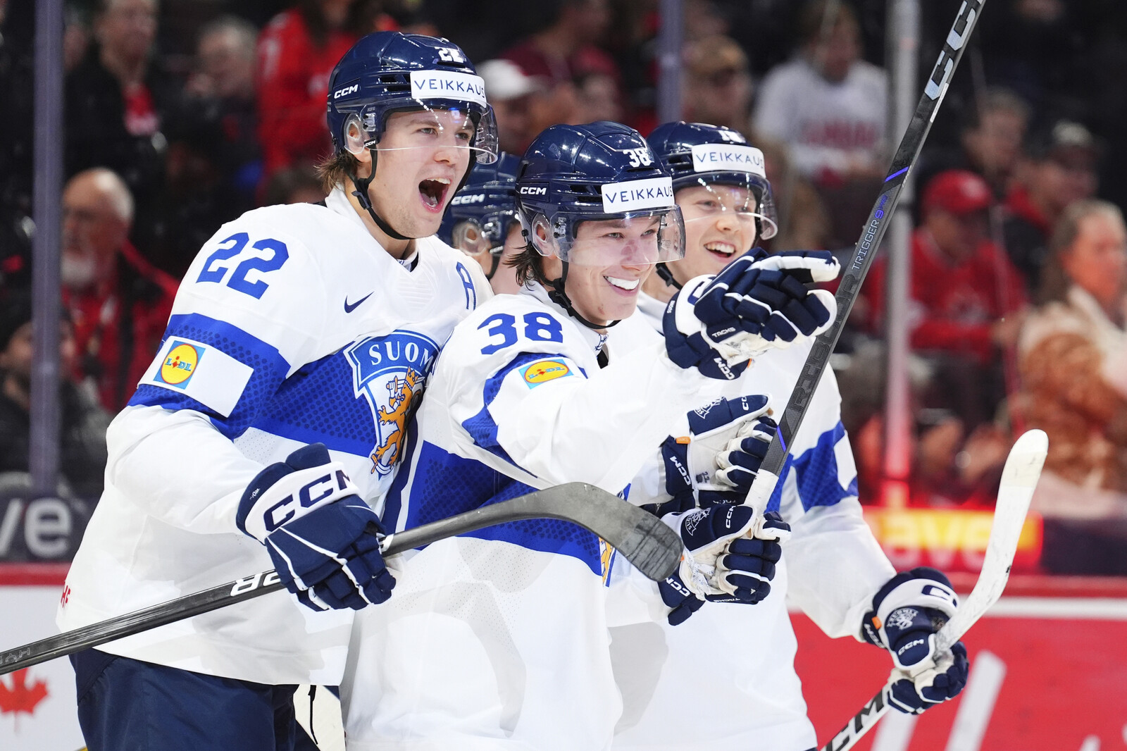Finland defeated Latvia