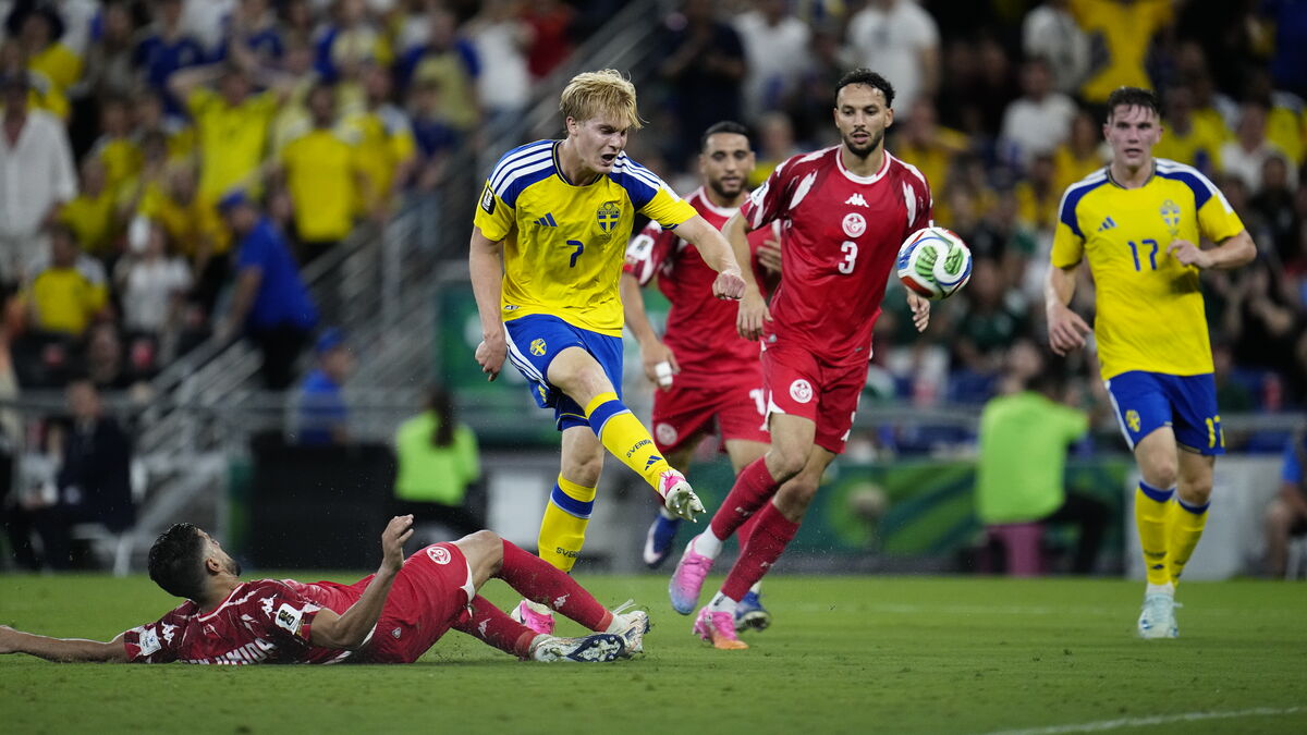 Bergvall historic - youngest player in Swedish World Cup history