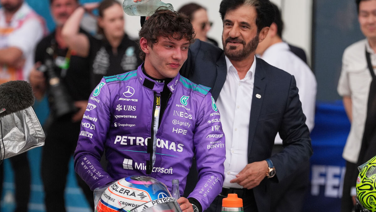 Third straight for Antonelli, leads the F1 series
