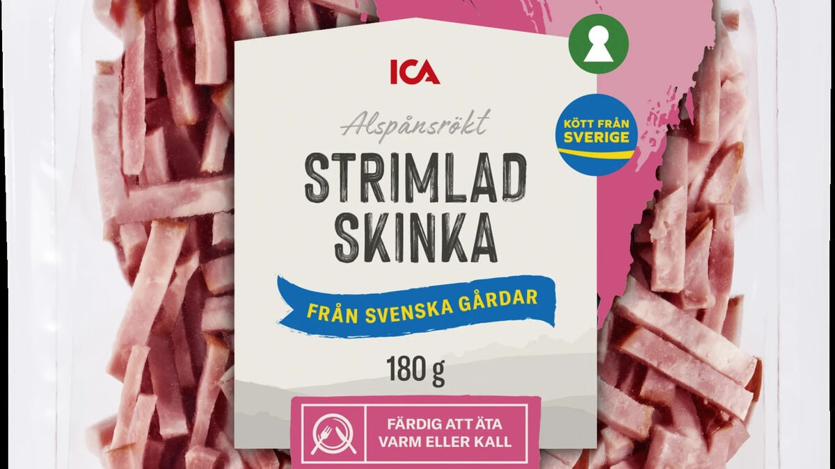 ICA recalls shredded ham - labeled with wrong best-before date