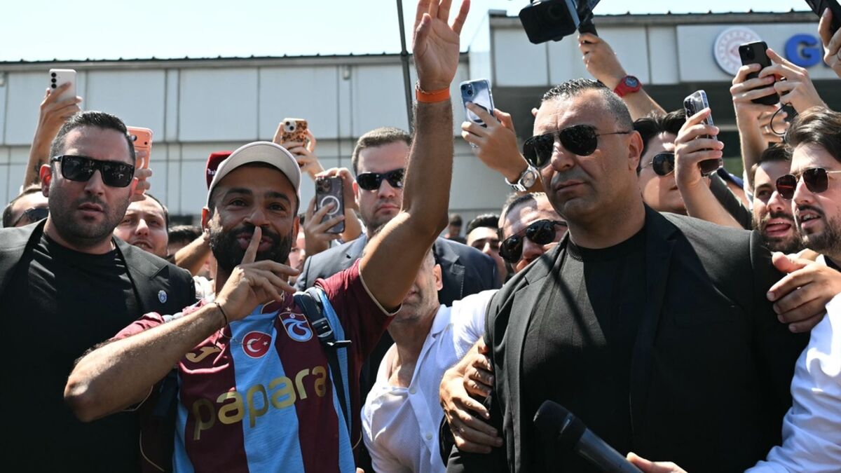 Salah lands in Turkey as